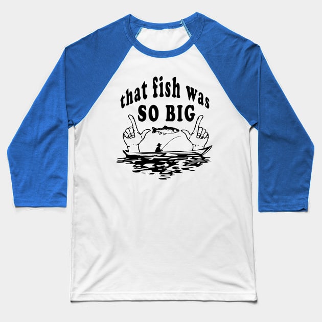 Fish shirt Baseball T-Shirt by JWTimney